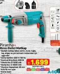 PİRANHA KIRICI DELİCİ MATKAP